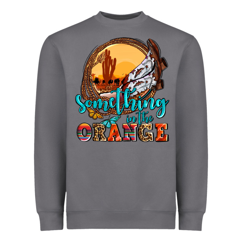 Something In The Orange Olivia Heavyweight Sweatshirt by OliviaCreatesArt | Teevron