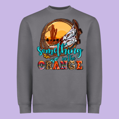 Something In The Orange Olivia Heavyweight Sweatshirt Designed By Oliviacreatesart