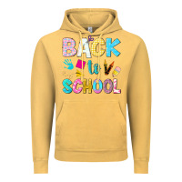 Vintage Mustard back to school Vintage Hoodie - NancyCooperArtShop