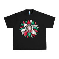 Black sunflower i̇talian flag Urban Heavy Tee - JahusDesignShop