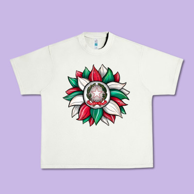 Sunflower İtalian Flag Urban Heavy Tee Designed By Jahusdesignshop