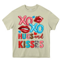 Mossy xo xo hugs and kisses Heavy Core Tee - NancyCooperArtShop