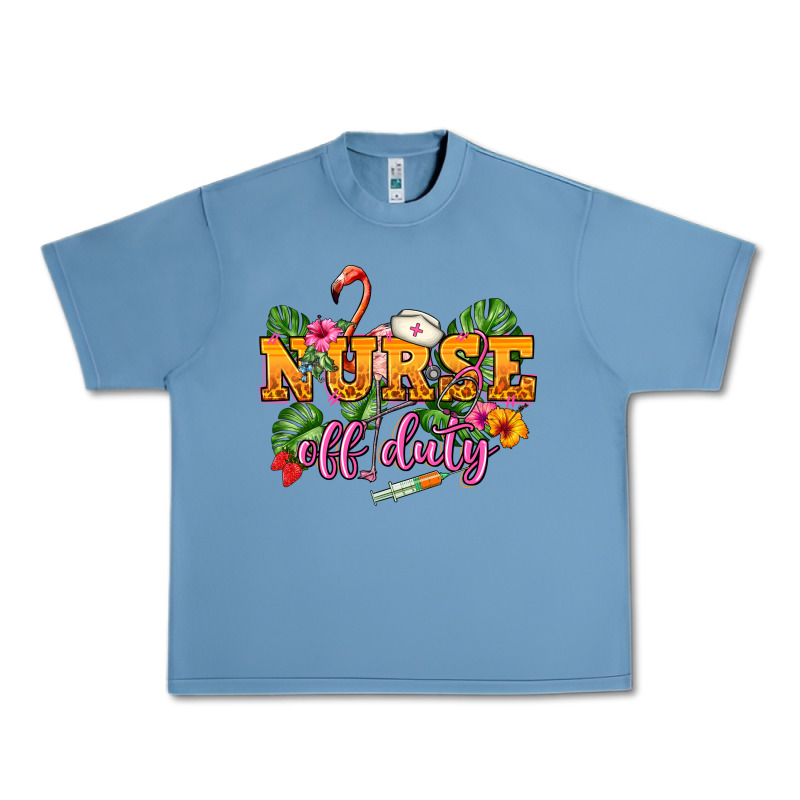 Nurse Off Duty Urban Heavy Tee by NancyCooperArtShop | Teevron