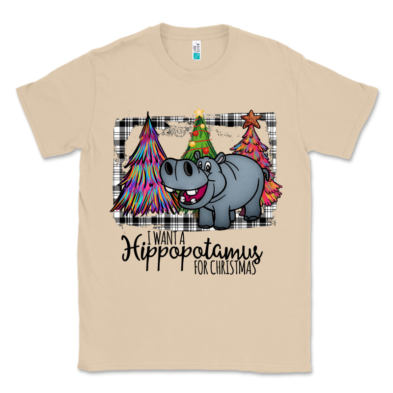 I Want Hippopotamus For Christmas Classic Tee by Bettercallsaul | Teevron