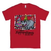 Red I Want Hippopotamus For Christmas Classic Tee - Bettercallsaul