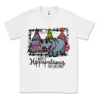 White I Want Hippopotamus For Christmas Classic Tee - Bettercallsaul