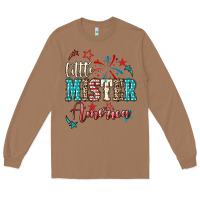 Toasted Coconut Little mister America 4th of july Long Sleeve Tee - HowdyJamesFarm