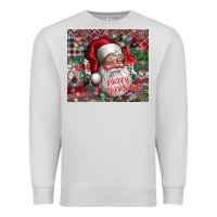 Dove Grey merry christmas Premium Sweatshirt - CowhideDigitalArt