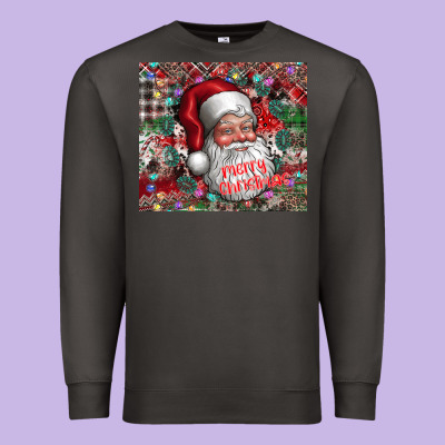 Merry Christmas Premium Sweatshirt Designed By Cowhidedigitalart