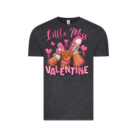 Vintage Black little miss valentine afro kid sneakers Vintage Tee - RanaPortraitStore