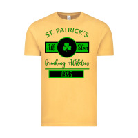 Vintage Mustard Drinking Athletics Vintage Tee - Bettercallsaul