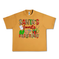 Peanut Butter Santa's Favorite Phlebotomist Urban Heavy Tee - texasbilliewilder