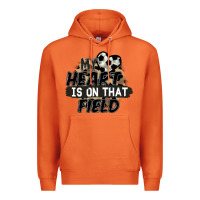 Carrot my heart is on that field soccer Premium Hoodie - FaDigitalArtStudio