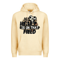 Pina Colada my heart is on that field soccer Premium Hoodie - FaDigitalArtStudio