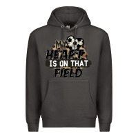 Smoke my heart is on that field soccer Premium Hoodie - FaDigitalArtStudio