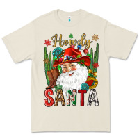 Bone Howdy Santa Premium Tee - NancyCooperArtShop