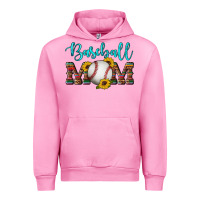 Fuchsia Pink western leopard serape wooden sunflowers  turquoise glitter mom baseba Urban Hoodie - Artiststas