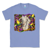 Colony Blue mardi gras goat fleur de lis Classic Tee - RanaPortraitStore