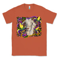 Copper mardi gras goat fleur de lis Classic Tee - RanaPortraitStore