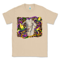 Mushroom mardi gras goat fleur de lis Classic Tee - RanaPortraitStore