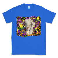 True Royal mardi gras goat fleur de lis Classic Tee - RanaPortraitStore