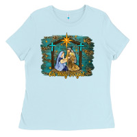 Oh Holy Night Western Ladies Tee | Teevron