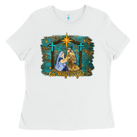 White oh holy night western Ladies Tee - RanaPortraitStore