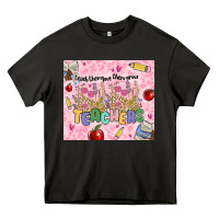Asphalt teachers teach them love them grow Heavy Core Tee - MaliasSmallBusiness