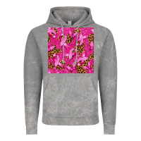 Cloud Rock breast cancer with ribbon and butterfly seamless p Vintage Hoodie - texasbilliewilder