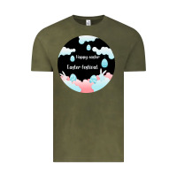 Vintage Olive Happy Easter Vintage Tee - Bettercallsaul