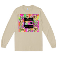 Mushroom straight outta fucks to give Long Sleeve Tee - TumblerDesignByShophia