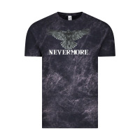 Cloud Black Hot Trend Raven Nevermore Poetry Halloween Edgar Allan Poe Vintage Tee - lanVoArt