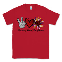 Red peace love sunflower Classic Tee - Bettercallsaul