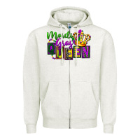 Mardi Gras Queen Zipper Hoodie | Teevron