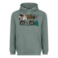 Sage Bunny mama Heavyweight Hoodie - CowhideDigitalArt