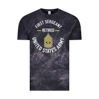 Cloud Black first sergeant 1sg retired army military retirement gifts long sleeve Vintage Tee - lanVoArt