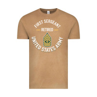 Vintage Camel first sergeant 1sg retired army military retirement gifts long sleeve Vintage Tee - lanVoArt