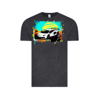Vintage Black Lam borghini Aventador SVJ gift Vintage Tee - lanVoArt