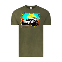 Vintage Olive Lam borghini Aventador SVJ gift Vintage Tee - lanVoArt