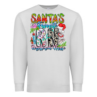 Dove Grey Santa's Favorite RN Registered Nurse Premium Sweatshirt - CowhideDigitalArt