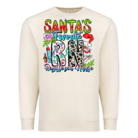 Sandshell Santa's Favorite RN Registered Nurse Premium Sweatshirt - CowhideDigitalArt