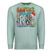 Santa's Favorite Rn Registered Nurse Premium Sweatshirt | Teevron