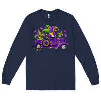 Navy mardi gras truck Long Sleeve Tee - Jasminsmagicworld