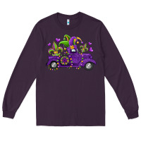 Plum mardi gras truck Long Sleeve Tee - Jasminsmagicworld
