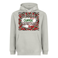 Moon Dust Running on Coffee And Christmas Heavyweight Hoodie - CowhideDigitalArt