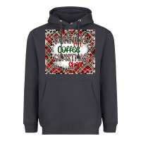 Running On Coffee And Christmas Heavyweight Hoodie | Teevron