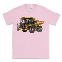 Bubblegum Pink Mining Truck Classic Tee - LillyAllenDesigns
