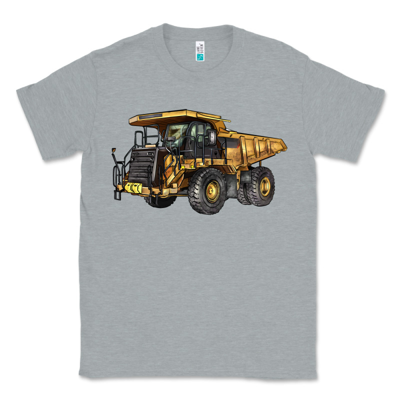 Mining Truck Classic Tee by LillyAllenDesigns | Teevron