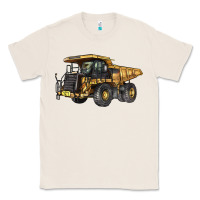 Natural Mining Truck Classic Tee - LillyAllenDesigns
