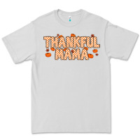 Dove Grey Thankful Mama Premium Tee - MaliasSmallBusiness